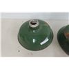 Image 3 : 2 Porcelain Light Shades 16” Diameter At Base