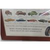 Image 3 : Goodyear Paper Advertisement in Frame with Cars from 1915-1962 15" x 22"