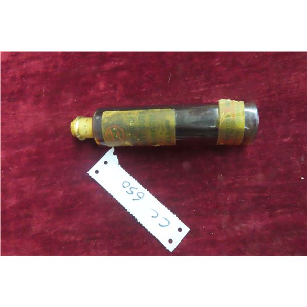 Co op Heavy Duty Motor Oil Salesman Sample, Glass&Cork with Product 6 3/4'' 