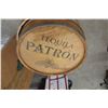 Image 2 : Patron Tequila Wooden Barrel w/ Removable Top