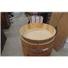 Image 4 : Patron Tequila Wooden Barrel w/ Removable Top