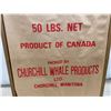 Image 2 : Framed Original 1967 Whale Meat 50LB Bag from Churchill