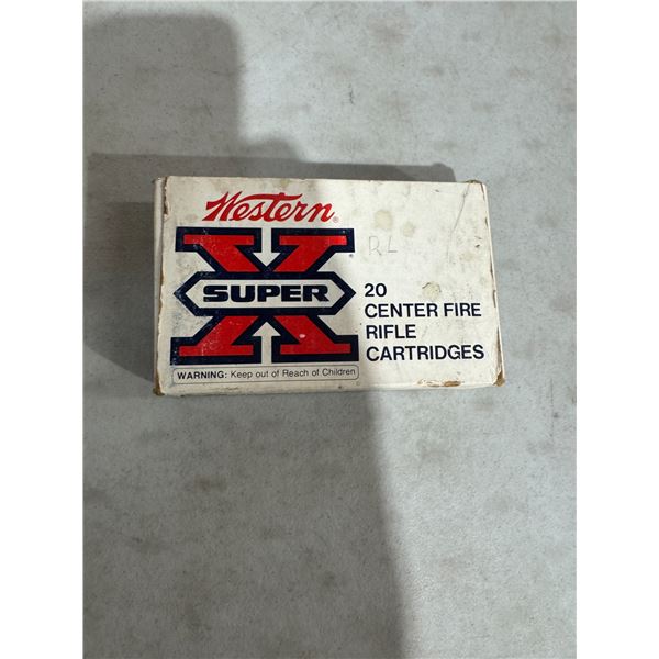 Western super X 20 center fire rifle cartridges must have valid PAL