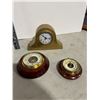 Image 1 : Clocks and barometer