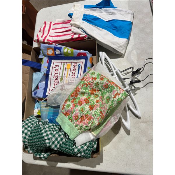 Aprons and hangers