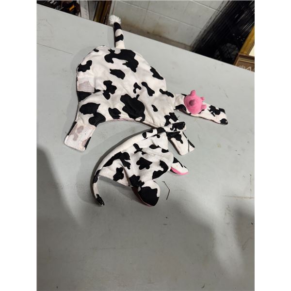 Dog costume cow