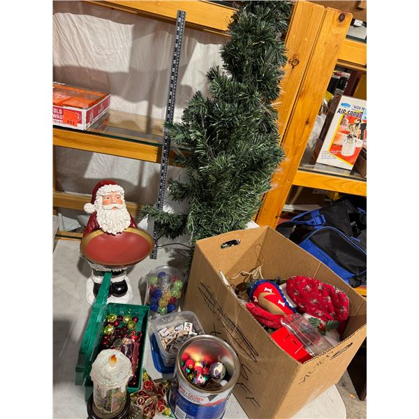 Christmas decorations and decor, fiber optic tree