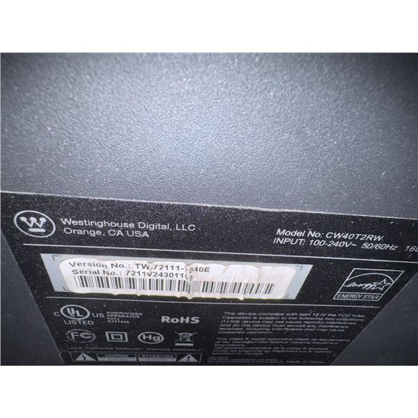 40 inch TV with stand