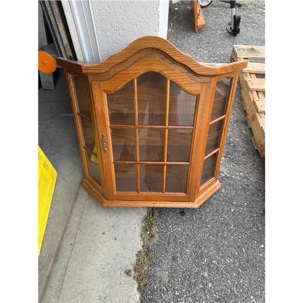 Wall hanging display shelf