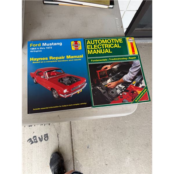 Automotive electrical manual and Ford Mustang manual