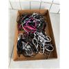Assorted charging cords