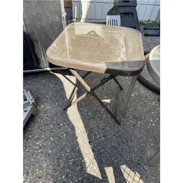 Patio side table