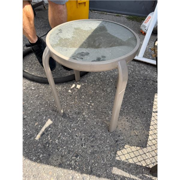 Patio side table