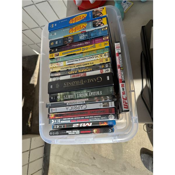 Assorted DVDs