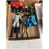 Image 1 : Batman figure and other monster trucks and tractor