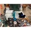 Stanley thermos water bottles, seal mail and other kitchen items