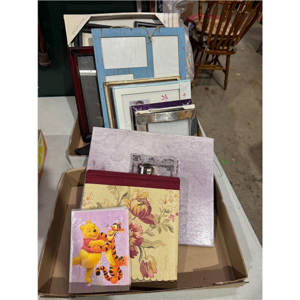 Frames and photo albums