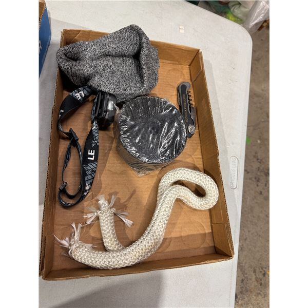 Strep, headlight bottle opener, etc.