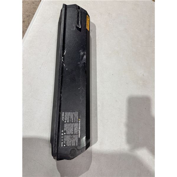 E bike battery not tested