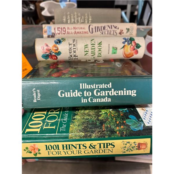 Gardening books