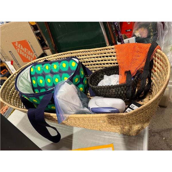 Baskets and miscellaneous item