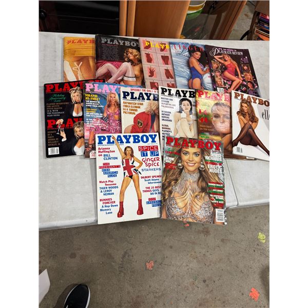 Play boy magazines
