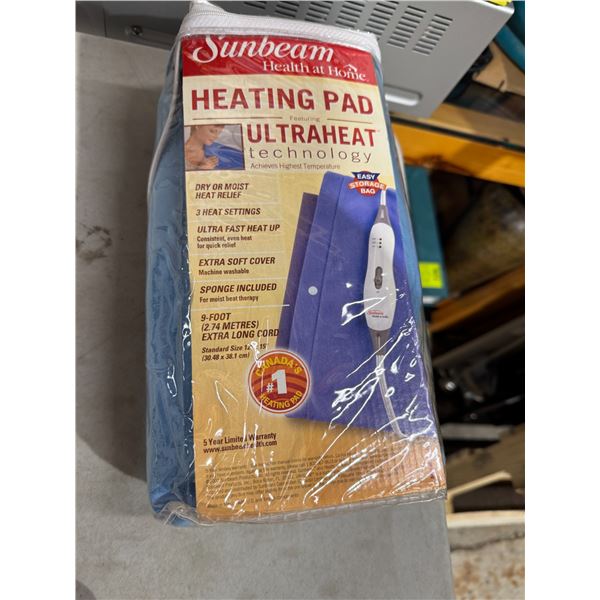 Sunbeam heating pad