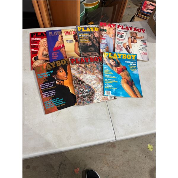 Playboy magazines