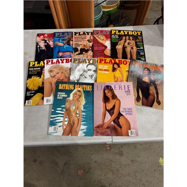 Playboy magazines