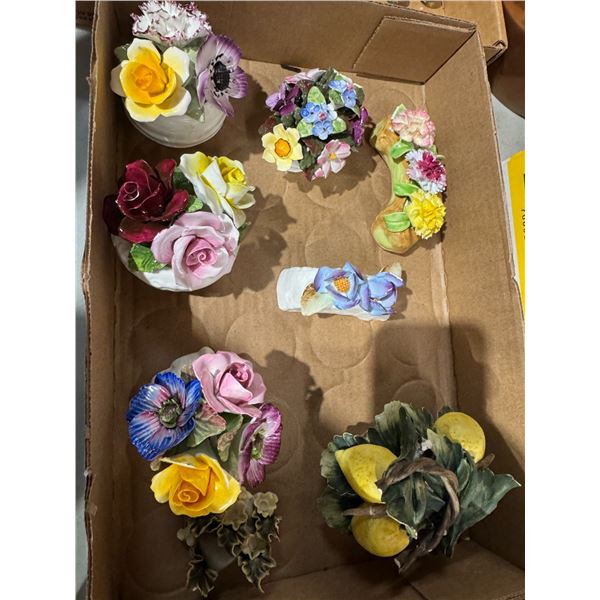 Floral decor collectibles