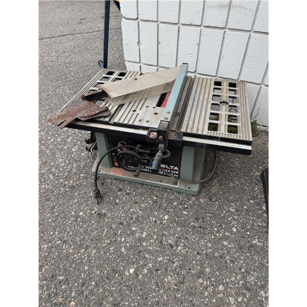 Delta 10 inch table saw
