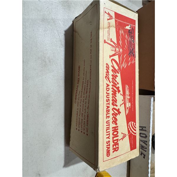 Vintage Christmas tree holder