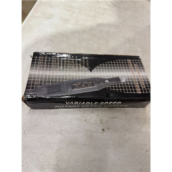 Variable speed, rotary tool