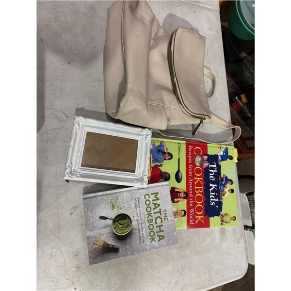 Kids book book other cookbook frame, and bag