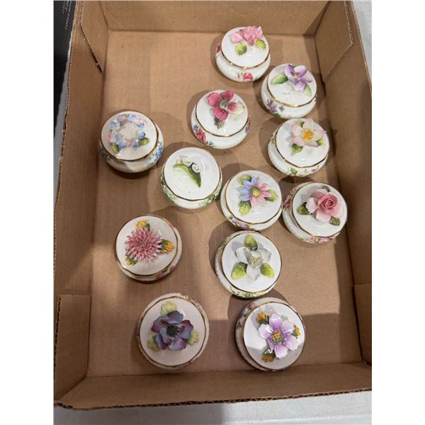 Royal Albert trinket jars