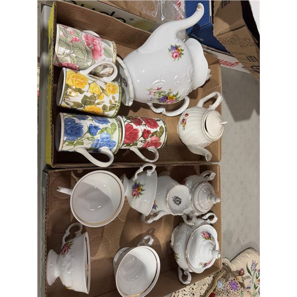 Bugs and tea pots, etc.