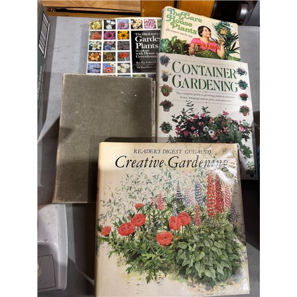 Gardening books
