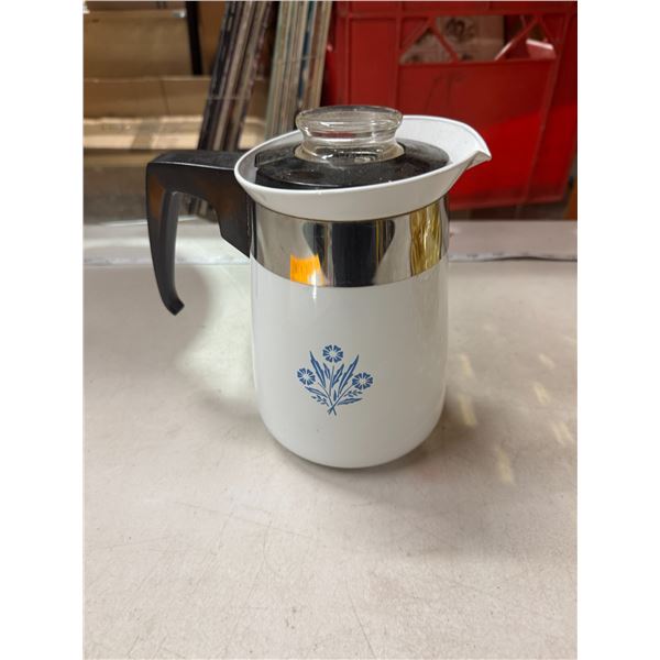 Corning ware for a cup percolator