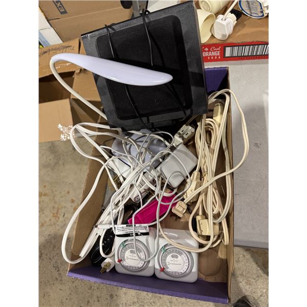 Lights timer and speaker