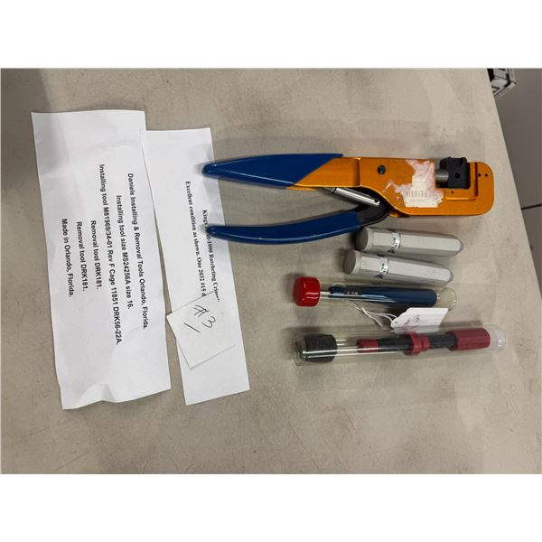 Specialist machinist tools