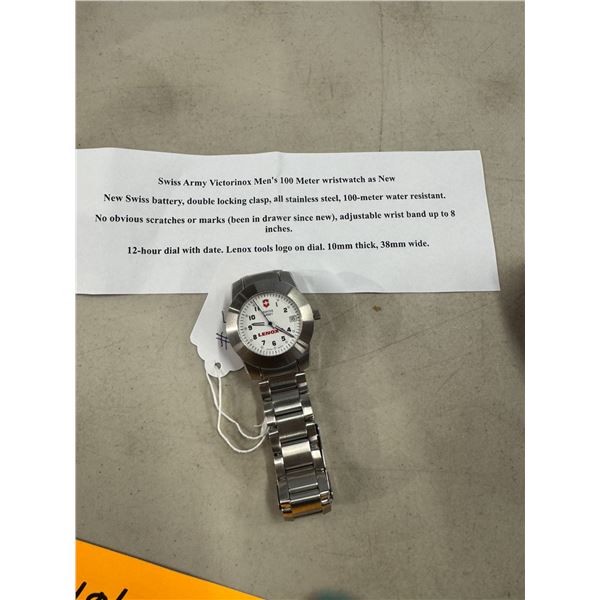 Swiss Army, Victorinox 100 m men's wristwatch