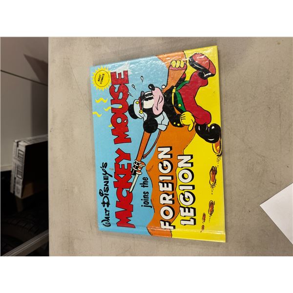1980 Mickey Mouse, hardcover, comic as new