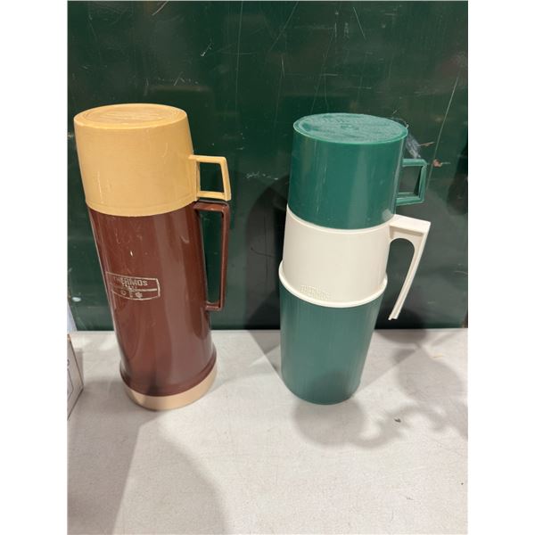 Vintage thermoses
