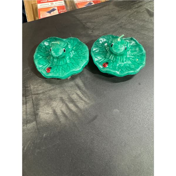 frog candles