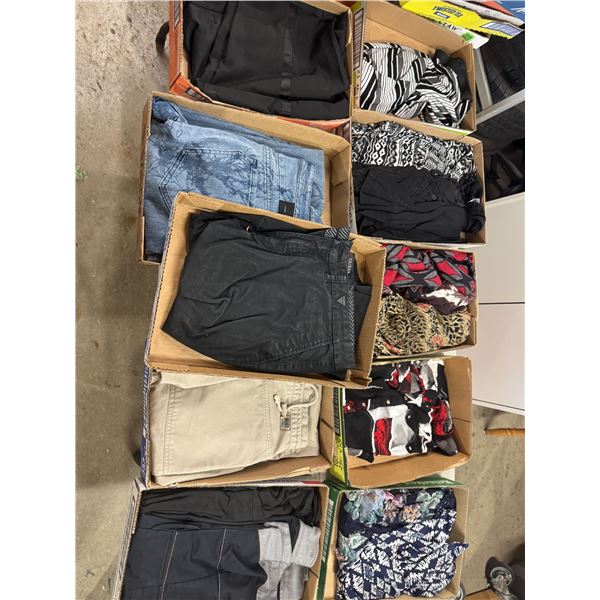 Clothing assorted sizes