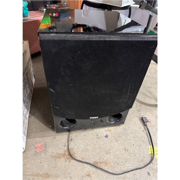 FIDEX model FSW312E speaker