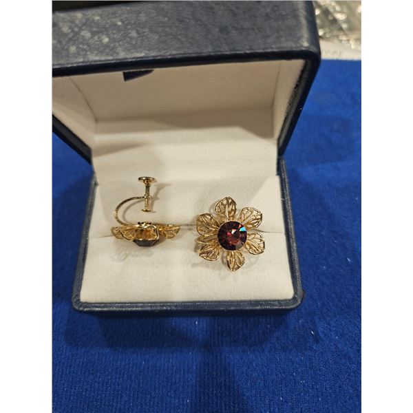 flower earrings