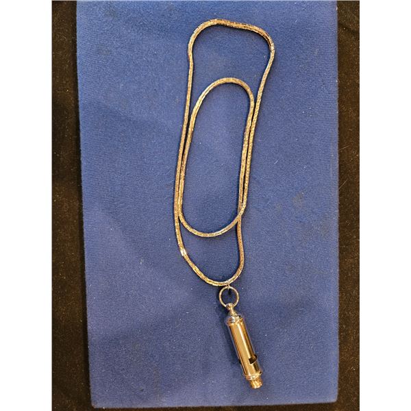 Beautiful necklace whistle