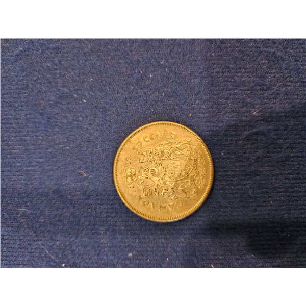 1966 50 cent coin