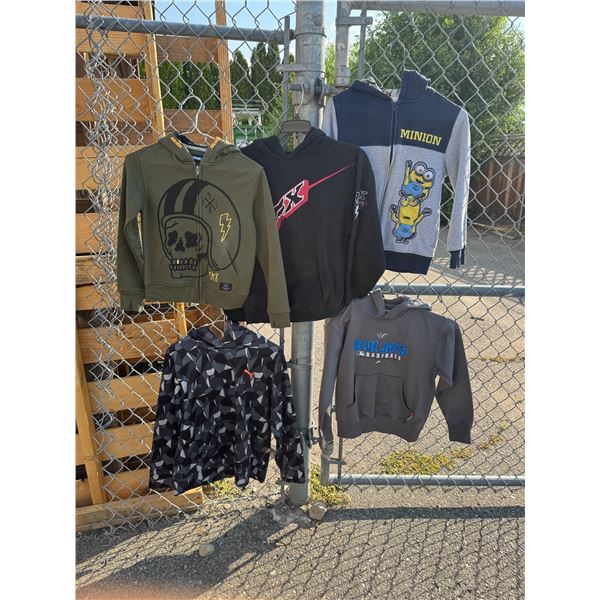 Assorted  kids hoodies, medium, large and extra large?